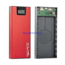 P9FA Case 8x18650 Cargador batería Caja exterior Baterías no incluidas