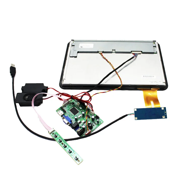 LESOWN-Módulo de pantalla secundaria pequeña para equipo médico y PC, pantalla táctil capacitiva de 12,1 pulgadas, IPS, HDMI, LCD, 1280x800 - imagen 3