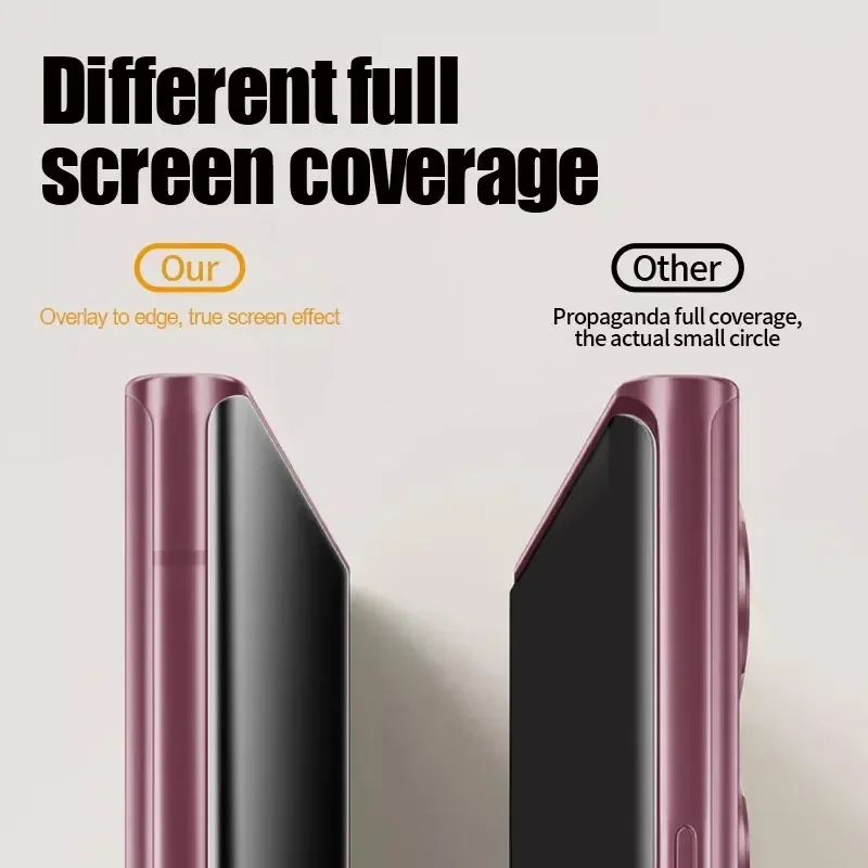 3 uds cabina libre de polvo vidrio templado para Samsung S24 Ultra S23 Plus S24 S23 S22 Plus S21 Ultra película protectora de vidrio para teléfono inteligente - imagen 4