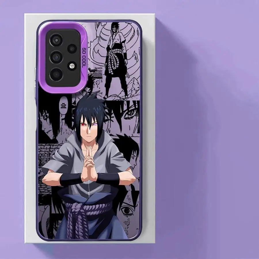Funda Naruto Sasuke para Samsung Galaxy A15 A02 A04e A03 A14 A13 A20s A11 A12 A16 A50 A06 funda blanda - imagen 5