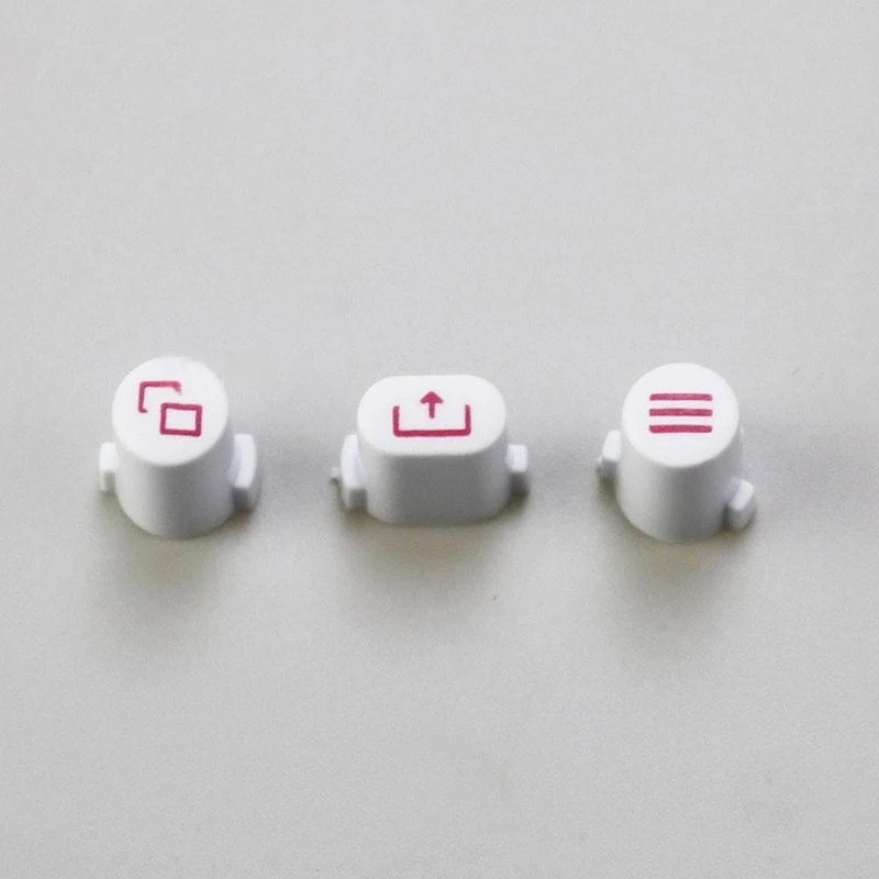 Controlador de mango de juego para Xbox Series S X, selección de compartir menú, inicio en casa, retorno, logotipo trasero, reemplazo de botón de llave, 1/2 juegos - imagen 2