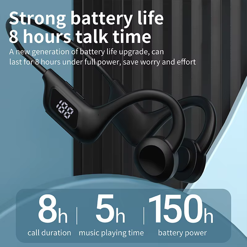 BMAD X7 Auriculares Conducción Ósea Bluetooth Resistentes Agua Deportivos - imagen 2