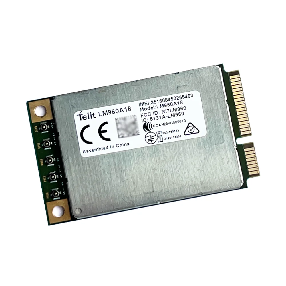 Telit LM960A18 4G LTE CAT18 Gigabit 4G MINI módulo 1,2 Gbps Snapdragon X20 GNSS Linux Windows Video vigilancia red empresarial - imagen 3