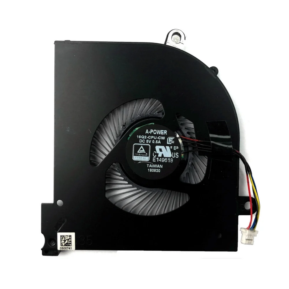 Ventiladores de refrigeración GPU para CPU de portátil MSI GS65 GS65VR Stealth 8SE 8SF MS-16Q2 MS-16Q1 16Q3 ventilador enfriador de portátil 16Q2-CPU BS5005HS-U3I - imagen 2