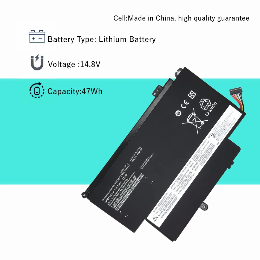 45N1706 batería del ordenador portátil para Lenovo ThinkPad S1 Yoga 12 20DL 20CD 45N1707 45N1704 45N1705 - imagen 3