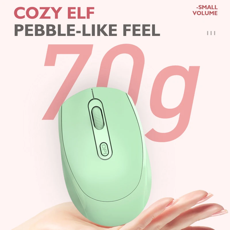 Ratón inalámbrico, ratón óptico ergonómico 2,4G, ratón de ordenador para ordenador portátil, PC, Chromebook, portátil, ratones inalámbricos pequeños recargables - imagen 5