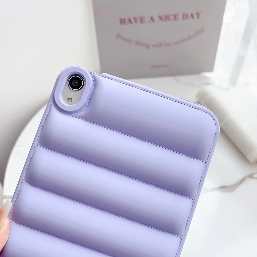 Funda suave para tableta para iPad Mini A17 Pro Mini7 Mini6 Mini5 Mini4 Mini 7 6 5 4 funda protectora completa de silicona suave anticaída - imagen 5