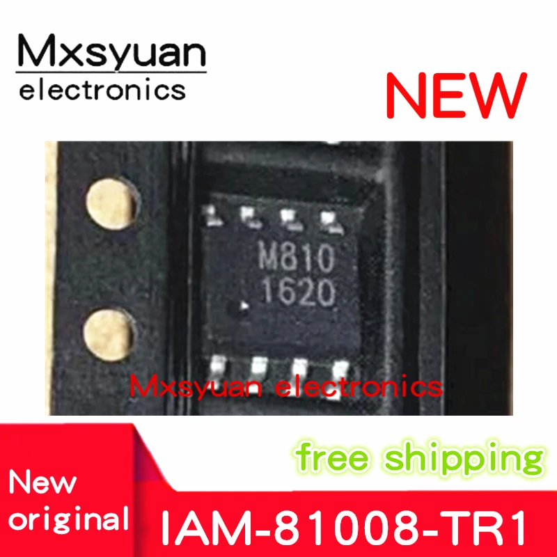 Mxsyuan 10 Uds ~ 100 uds/lote IAM-81008 IAM-81008-TR1 IAM81008 M810 SOP8 100% nuevo original