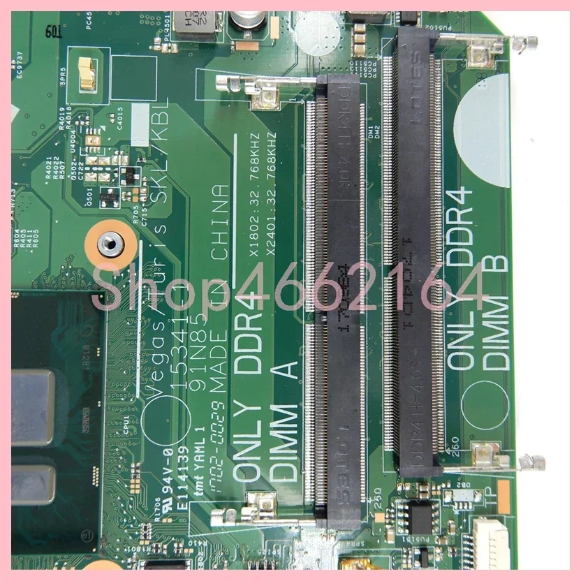 15341-1 con i3/i5/i7 CPU UMA placa base para ordenador portátil para DELL Inspiron 15 3567 3467 14 3568 3578 placa base 100% probado OK - imagen 4