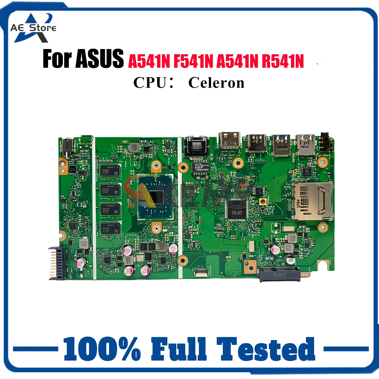 Placa base para ordenador portátil X541NA para ASUS VivoBook X541NA R541N A541N X541NC F541N X541N A541N placa base para portátil con CPU Celeron stk