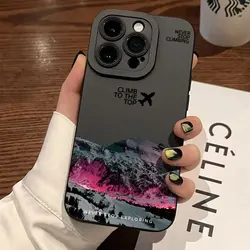Funda Samsung Galaxy A56 – Diseño Montaña y Aviones Antigolpes