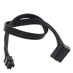 Cable Alimentación Mini 6 Pines a SATA 15 Pines Dell
