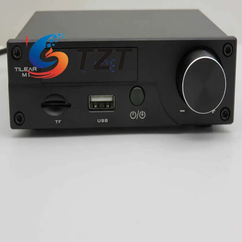 AMPLIFICADOR DE POTENCIA Digital TZT M1 2x50W Bluetooth5.0 amplificador de Audio sin pérdidas compatible con interruptor de modo 2,0/2,1 - imagen 4