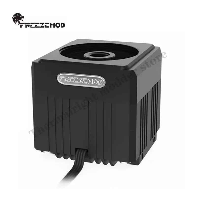FREEZEMOD Bomba de agua de refrigeración líquida 650L/H PWM Control de velocidad Sistemas silenciosos para computadora Accesorio de PC PU-EG6 - imagen 2