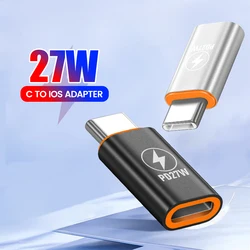 Adaptador USB-C a Lightning para iPhone, Carga Rápida y Datos