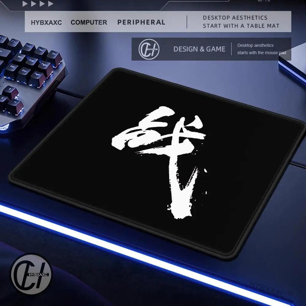 Alfombrilla de ratón de superficie ultrafina de guerra de 45x40cm, alfombrilla de ratón de velocidad para deportes electrónicos, alfombrilla de ratón profesional para juegos, alfombrilla de escritorio para ordenador portátil Premium