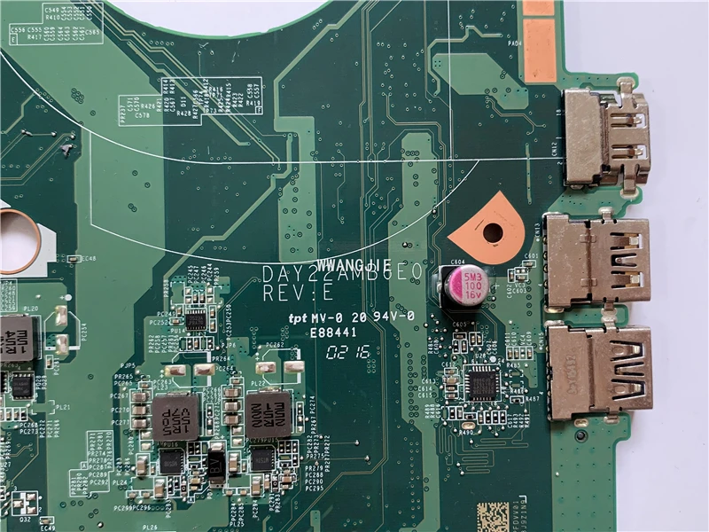 DAY22AMB6E0 para HP Pavilion 15-P AM6310 (A6-6310) placa base para portátil DDR3 100% completamente probada - imagen 2