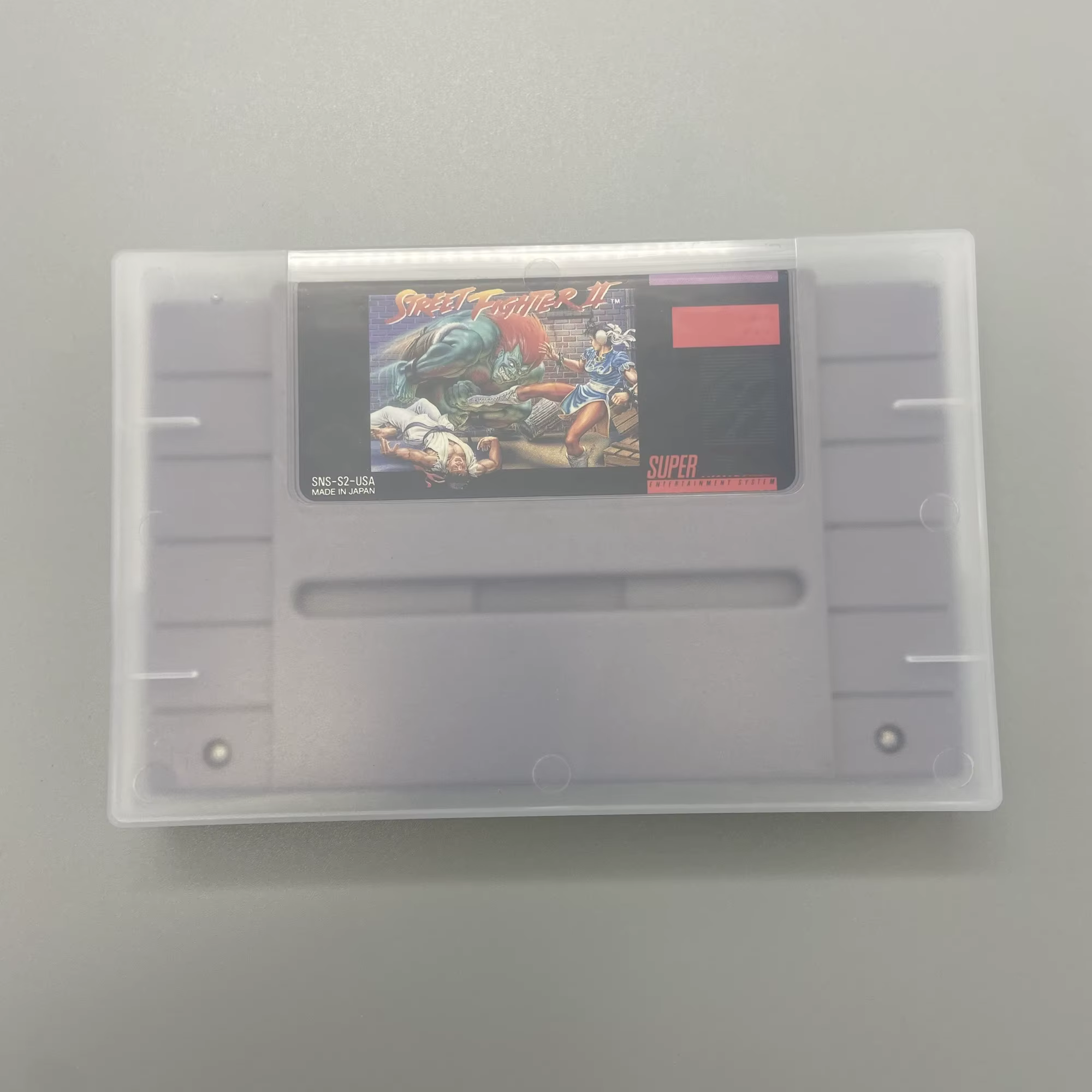 La boîte de rangement de jeu pour Super Nintendo Entertainment System SNES de la version américaine - imagen 3
