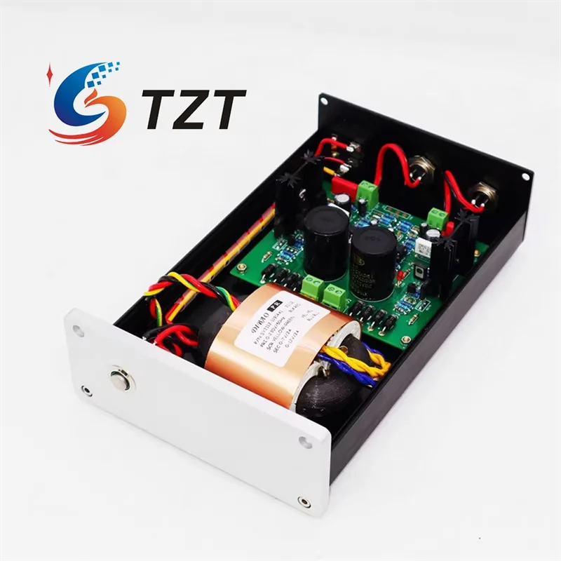 Fuente de alimentación lineal TZT R-50W STUDER900 con panel frontal plateado y salida de 2 canales DC 1-5V 2A DC 2-5V 2A/DC 1-12V 2A DC 2-12V 2A - imagen 3