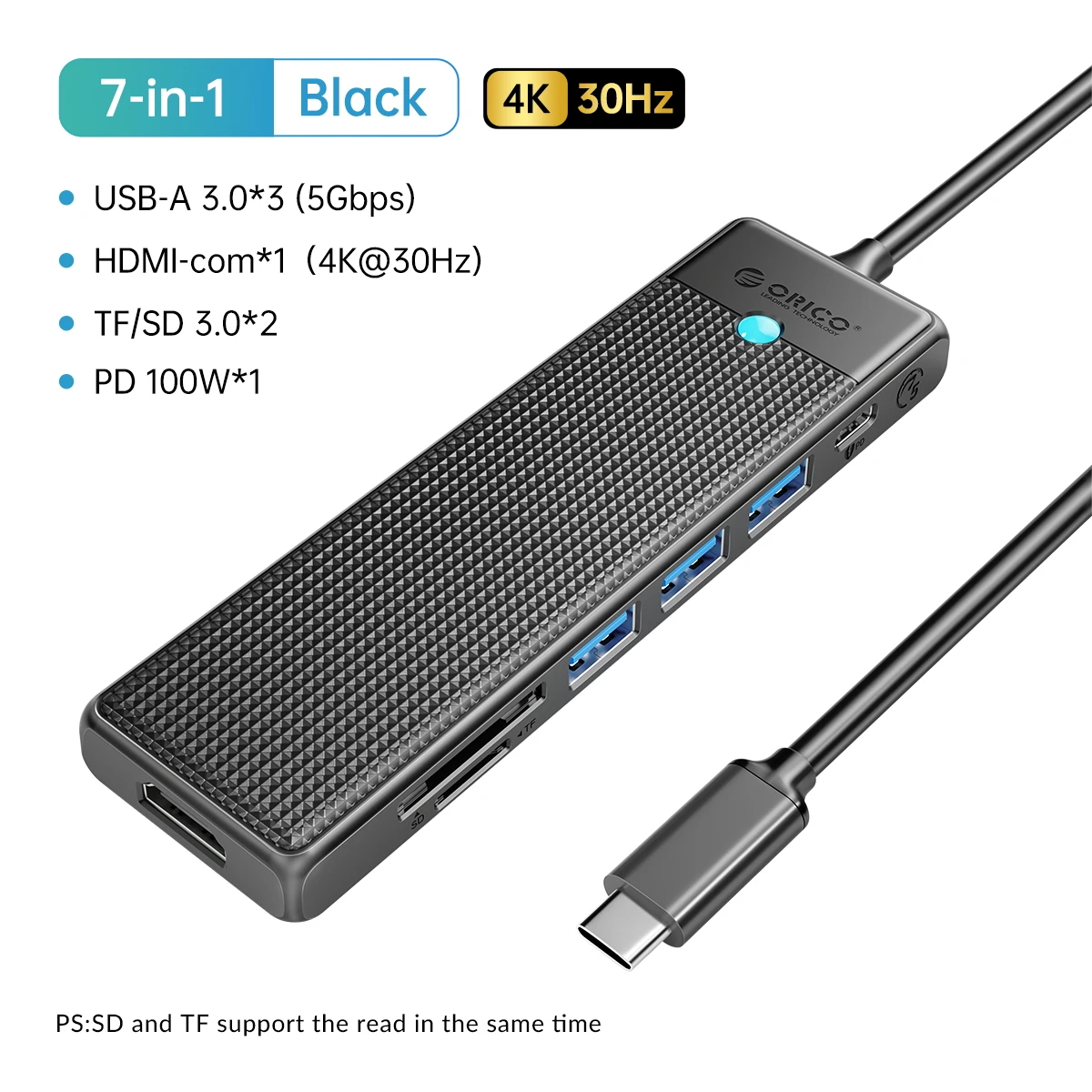 7-IN-1 USB A C