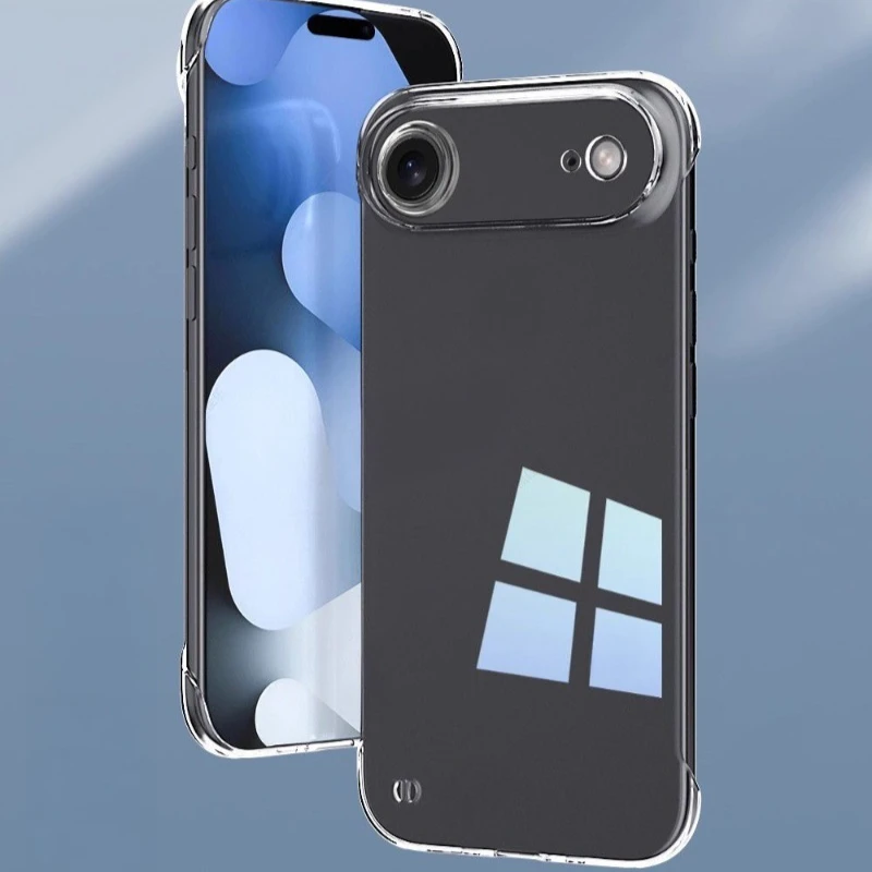 Funda de teléfono de plástico duro transparente ultrafina sin marco para iPhone 17 Pro Max Air, funda trasera para iPhone Air 17Pro - imagen 5