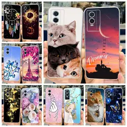 Funda de silicona Vivo Y76s 5G Transparente Antigolpes