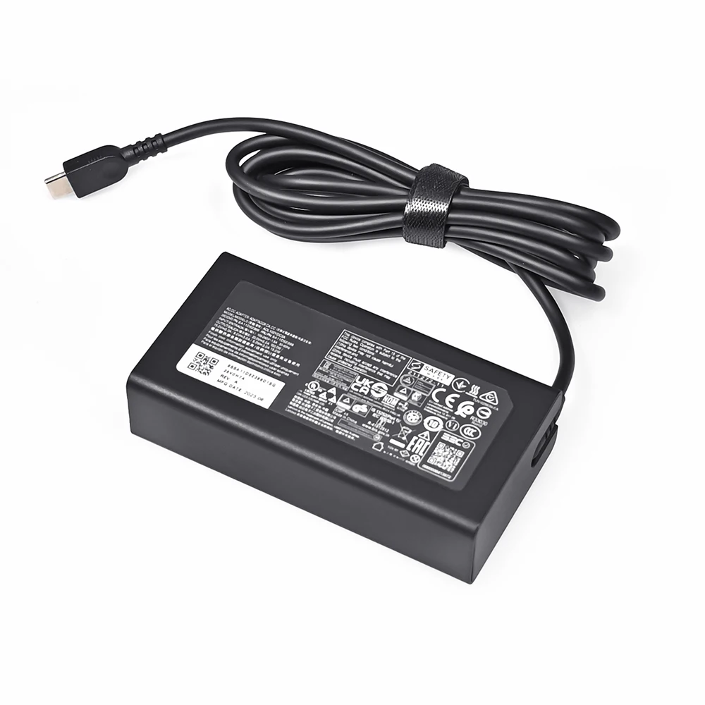 Cargador/adaptador de CA de 100W para Lenovo ThinkBook 20V 5A TYPE-C ADL100YDC3A ADL100YCC3A ADL100YAC3A YOGA fuente de alimentación para ordenador portátil - imagen 3