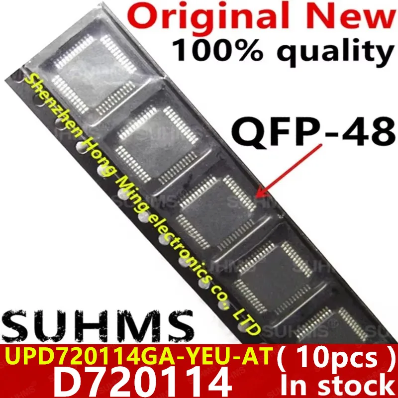 Chipset USB 3.0 Renesas UPD720114 – Controlador QFP-48