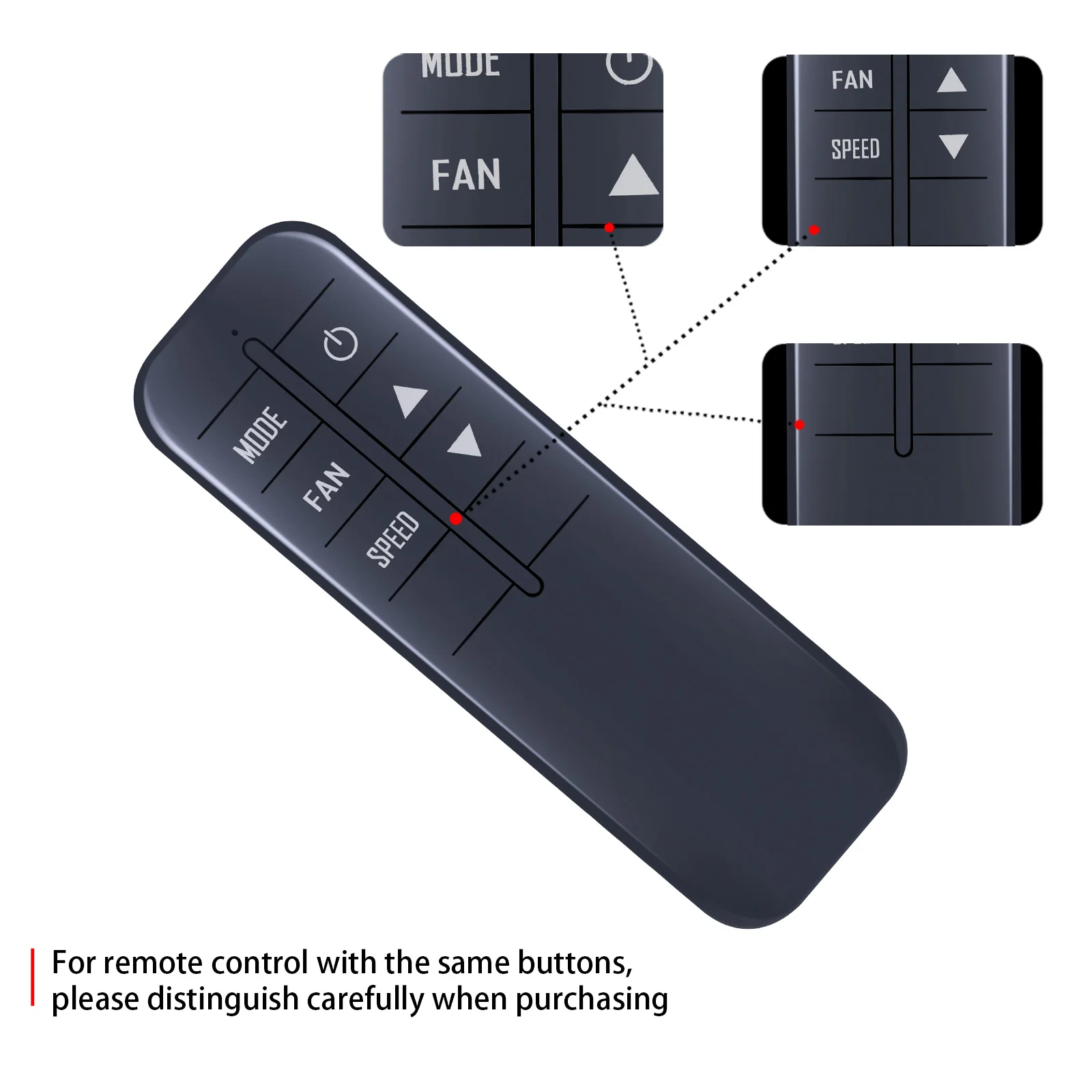 Mando a distancia de repuesto para aire acondicionado Friedrich KCQ06A10A KCS12A30A nuevo - imagen 5