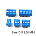 Blue dip 2.54mm