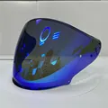 Dark blue visor