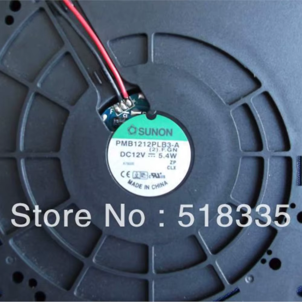 Ventilador Caja 120mm Sunon 12V 5W PC Silent - imagen 3