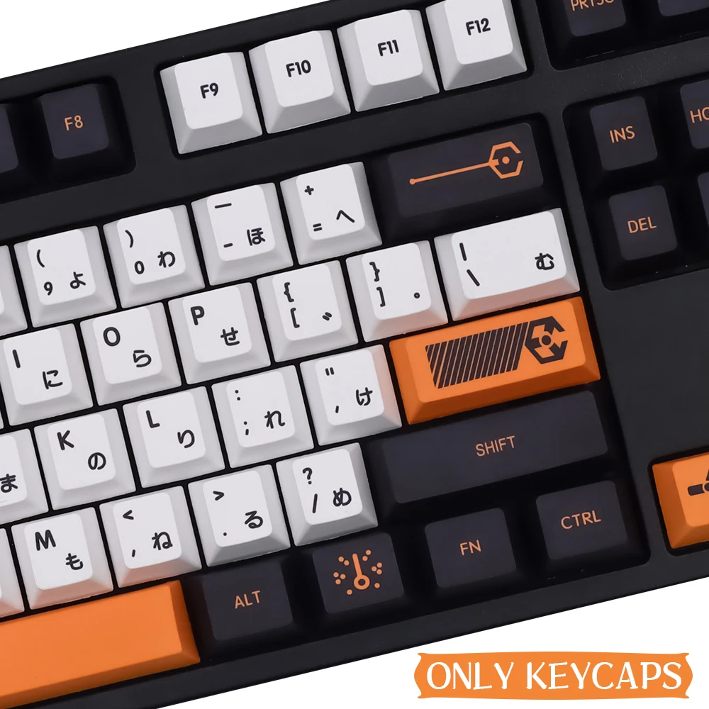 GMK Virtual War Maxkey PBT Cherry Profile Keycap Set para teclado mecánico GH60 GK61 64 68 84 87 100key 980 104 108 - imagen 3