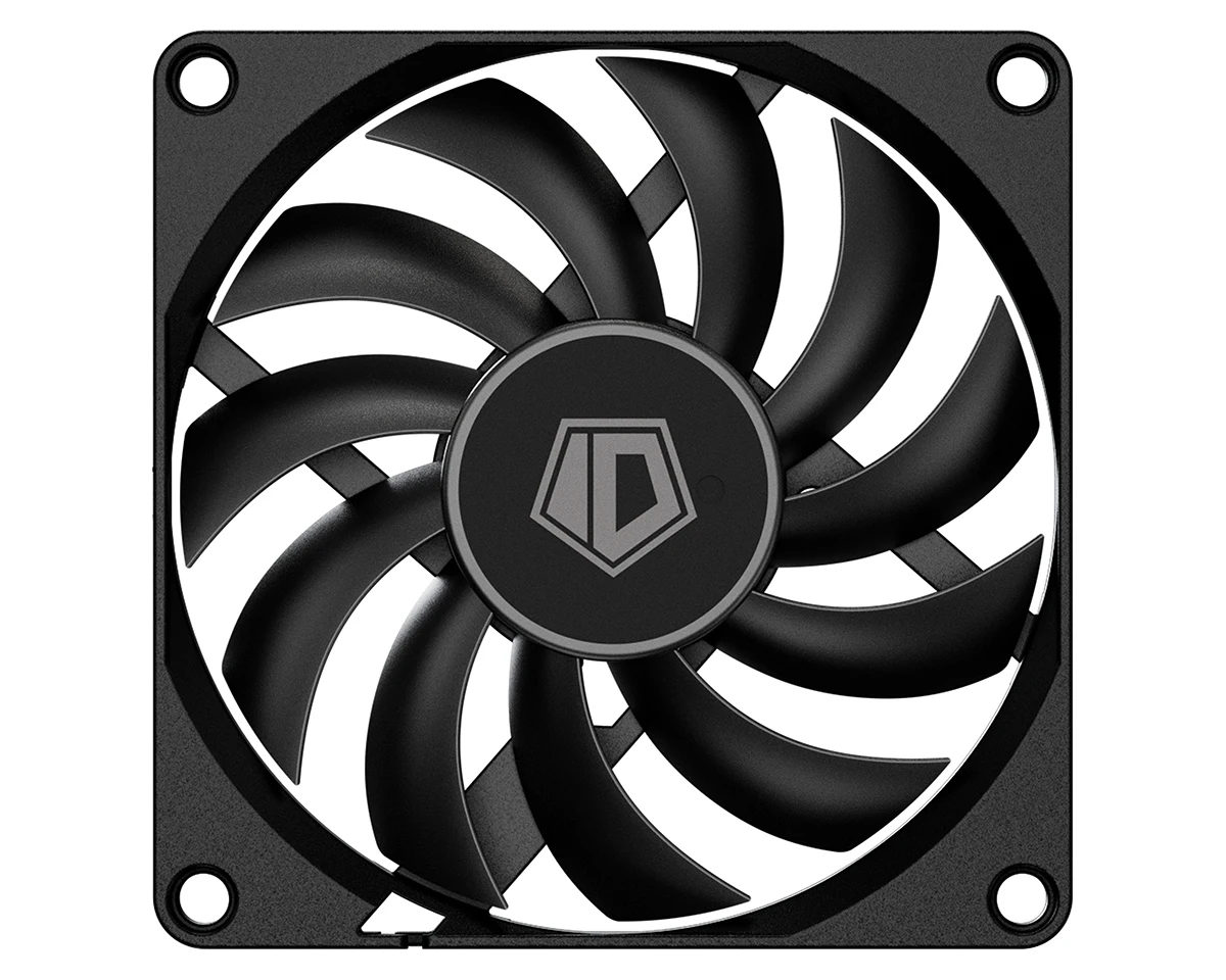 ID-COOLING NO-8010-PWM Ventilador de enfriamiento de caja de PC de 80 CM Diseño ultrafino de 10 mm Ventilador de enfriamiento con control de temperatura inteligente - imagen 2