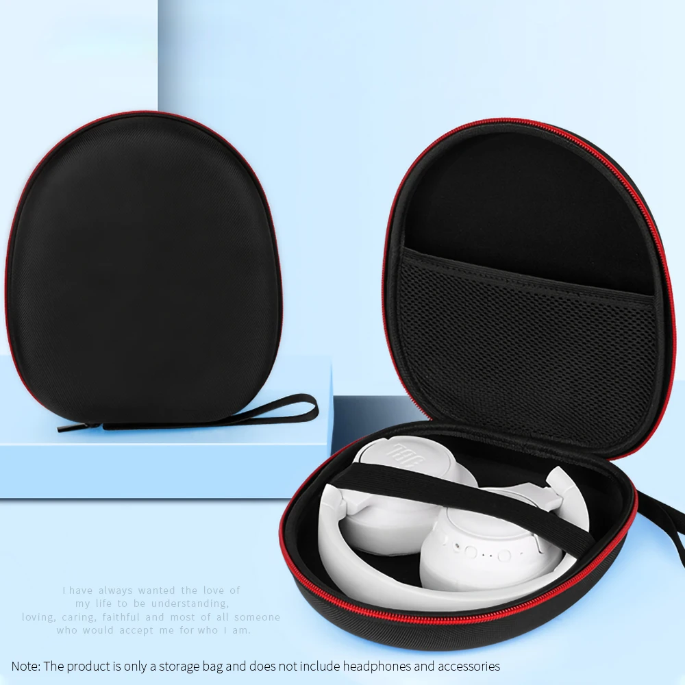Bolsa de almacenamiento de EVA dura portátil para Edifier W820NB Free Pro, caja de protección de auriculares para JBL 760NC, estuche de transporte de viaje - imagen 2