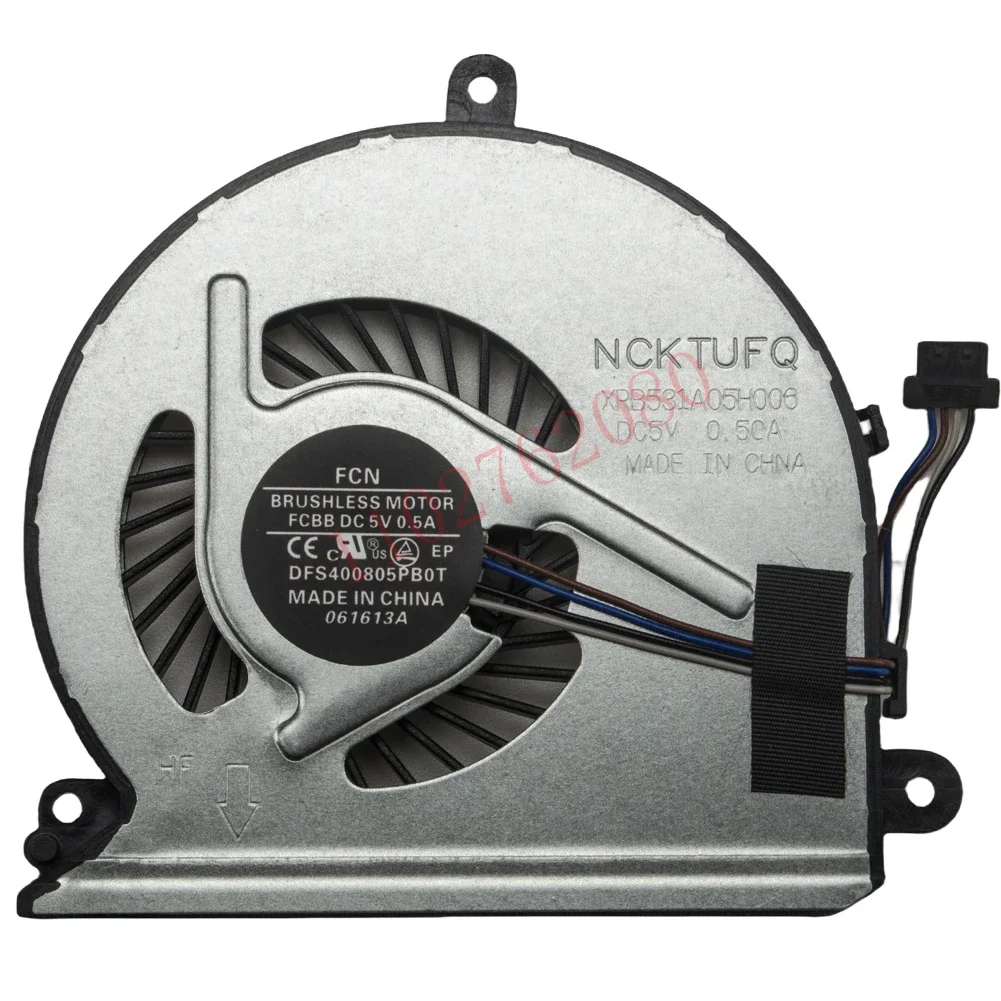 Reemplazo nuevo ventilador de refrigeración de CPU para portátil HP Pavilion 15-AU030WM 15-AU 15-AU020WM TPN-Q172 859633-001 856359-001 VENTILADOR