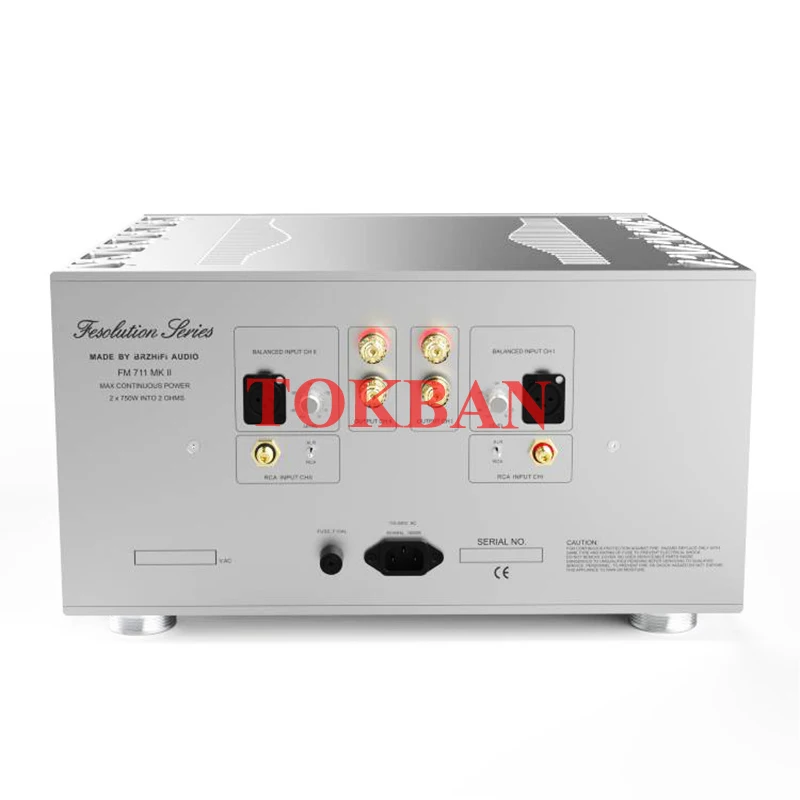 Tokban 430*220*420mm todo de aluminio FM711MK2 carcasa del chasis del amplificador de potencia para caja de Audio del amplificador Diy - imagen 3