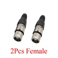 2Pcs Female