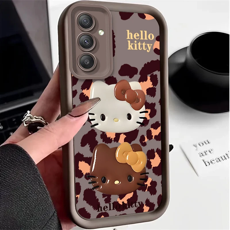Funda Hello Kitty para Samsung Galaxy A73 A72 A71 A55 5G A54 A52 A52S A51 4G A31 A30 A24 A23 A22 A21S A20S A20 A14 A13 A12 - imagen 4