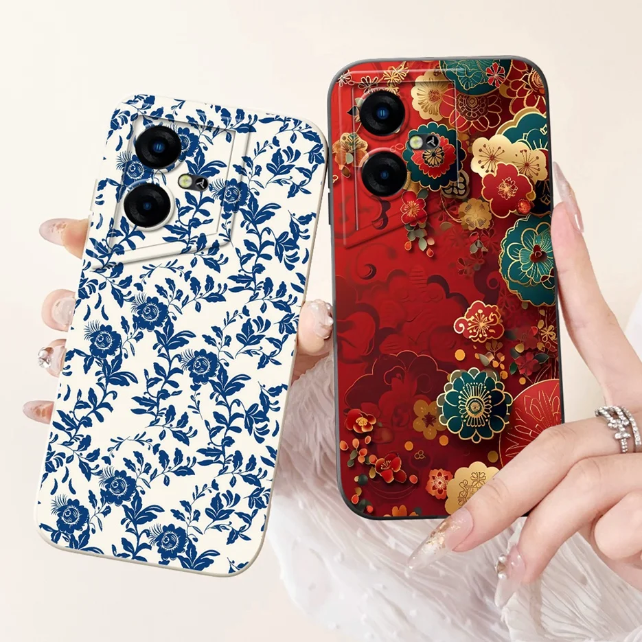Para Tecno Pova Neo 3 funda LH6n moda caramelo pintado cubierta suave TPU funda de teléfono para Tecno Pova 3 LF7n PovaNeo 3 funda trasera Fundas - imagen 4