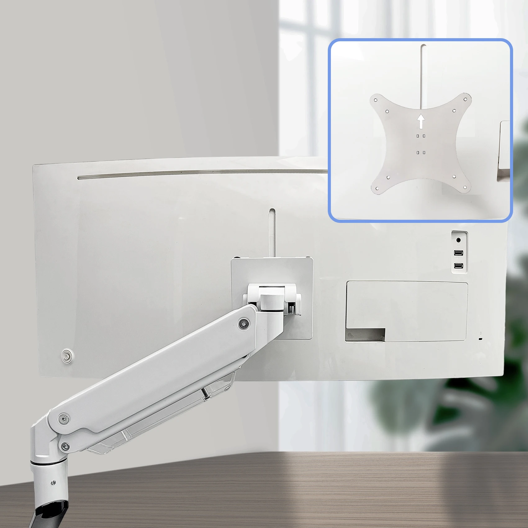 Nuevo Compatible con Samsung C34F791WQ C34J791WT 34 "CJ79 CF791 Monitor curvo BN96-41711C soporte de adaptadores VESA de montaje en pared - imagen 2