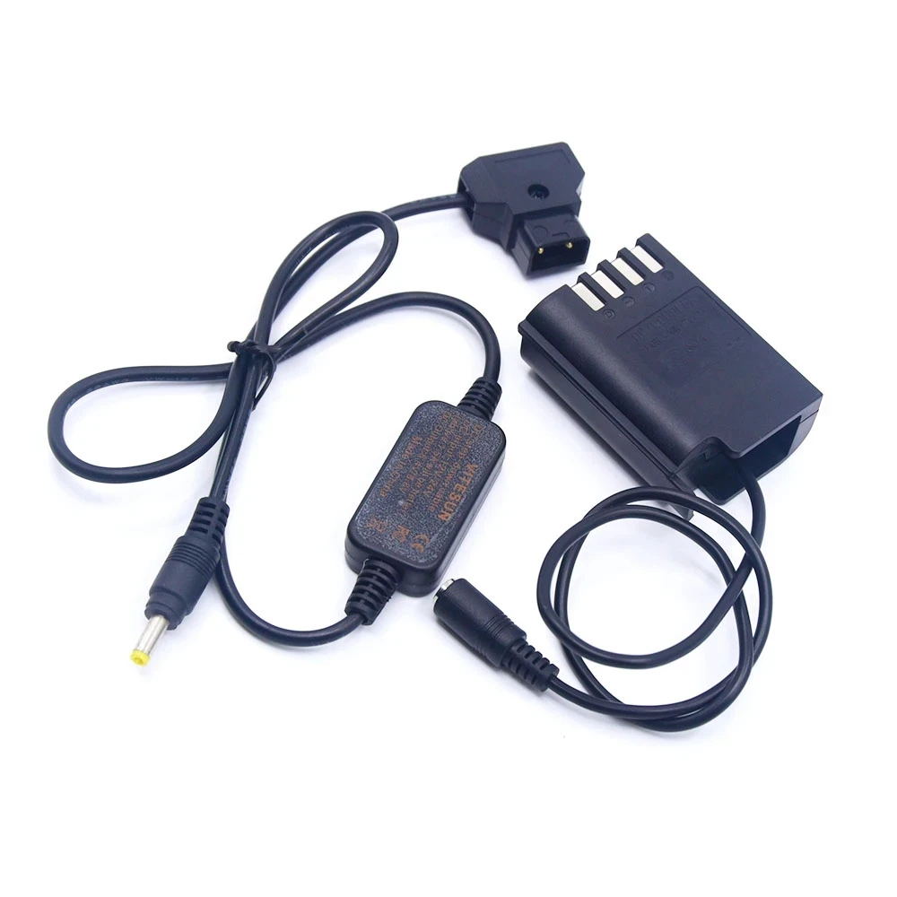 DMW-DCC17 acoplador CC DMW-BLK22 adaptador de batería falsa + Cable de alimentación reductor de D-TAP para cámara Panasonic Lumix S5 DC-S5 DC-S5K - imagen 5
