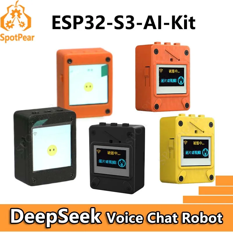 DeepSeek AI Chat de voz ESP32-S3 pantalla LCD de 1,54 pulgadas N16R8 WROOM-1-N16R8 DevKitC-1 Placa de desarrollo para XiaoZhi