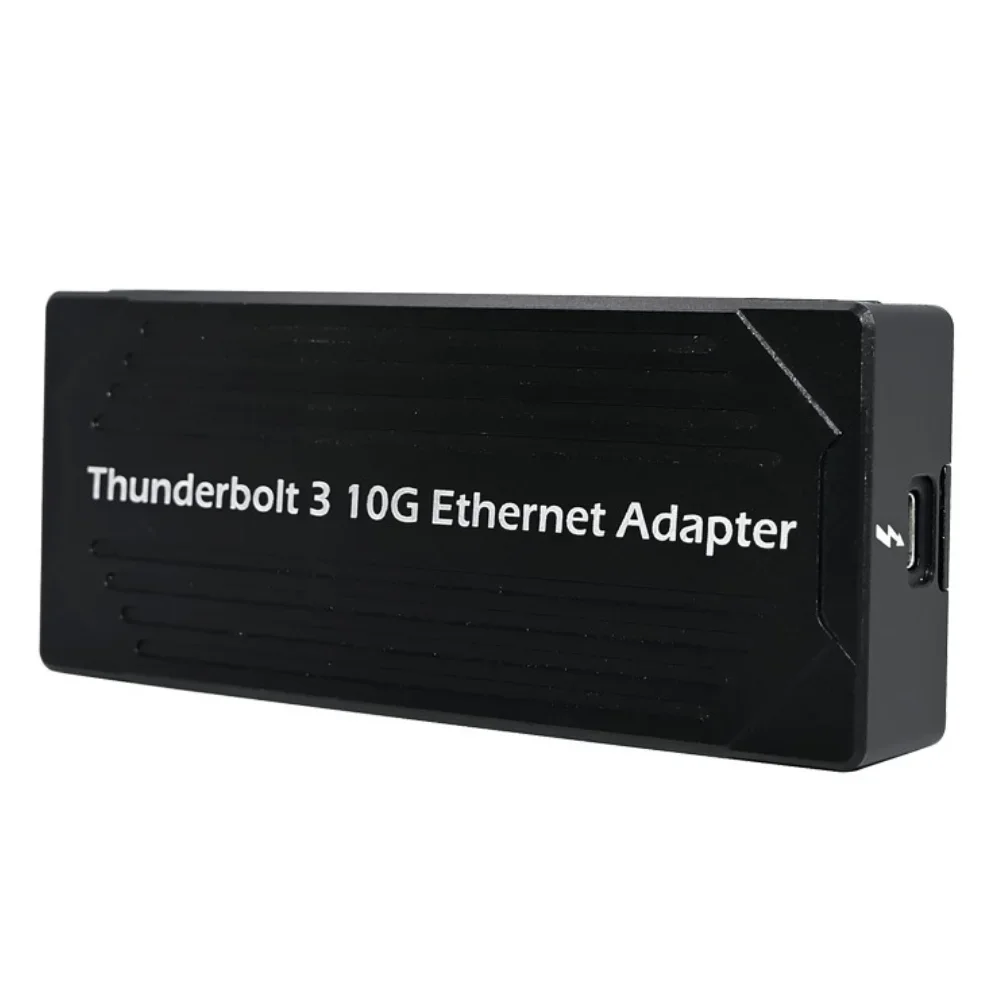 Adaptador Ethernet de un solo puerto USB 4, 10G, Compatible con Thunderbolt 3/4, RJ45, 10GBASE-T, Compatible con tarjeta lan Mac de 10000m - imagen 2