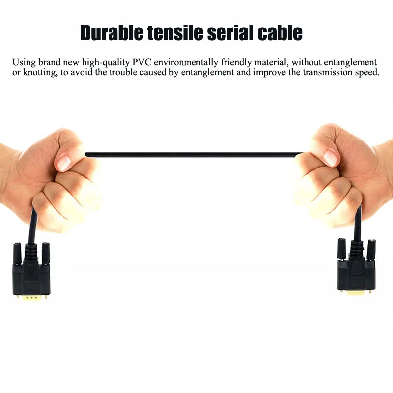 Cable de conexión DB15 de grado Industrial, Cable de datos de 15 Pines, chapado en oro, 26AWG, blindado, macho a hembra, línea de extensión de puerto paralelo - imagen 5