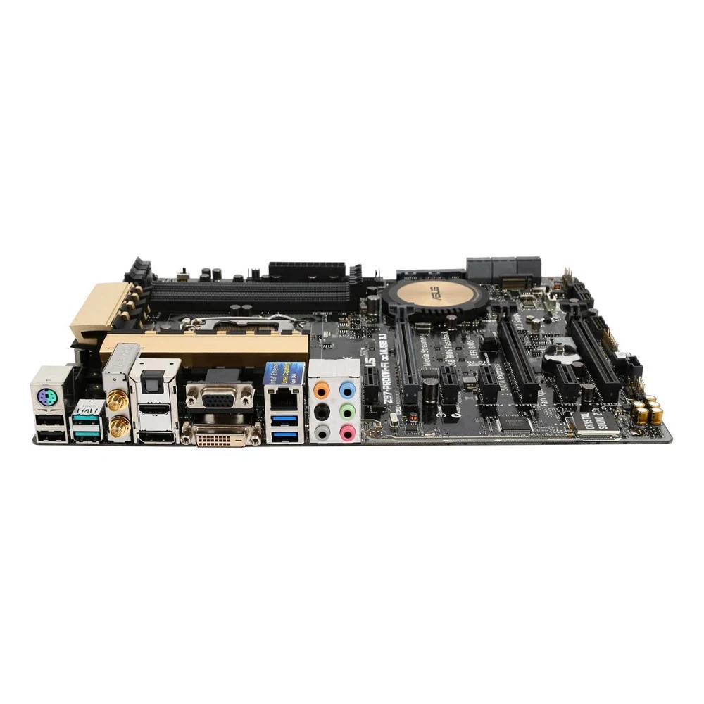 ASUS-placa base Z97-PRO (WI-FI AC)/USB 3,1, compatible con LGA 1150 Core i7/i5/i3, con chipset Intel Z97, DDR3, PCI-E 3,0, HDMI, ATX - imagen 4