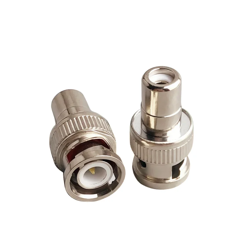 5/10 Uds BNC a RCA AV macho hembra conector recto RCA a BNC Q9 adaptador macho hembra para osciloscopio de vídeo de vigilancia