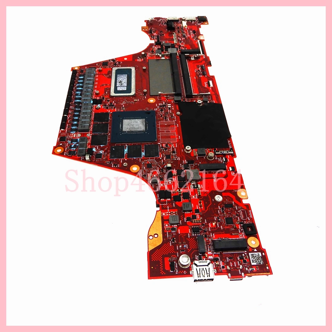 Placa base GU604VY i9-13900H CPU RTX4080Ti GPU para ASUS ROG Zephyrus M16 GU604 GU604VY, placa base de ordenador portátil 6050A3433801-MB-A02 - imagen 3