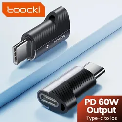 Toocki Adaptador Lightning a USB-C Carga Rápida iPhone 15 Pro