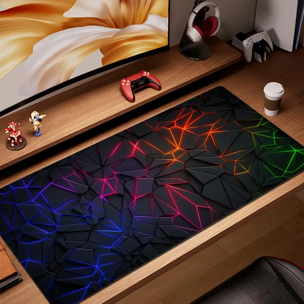 Alfombrilla de ratón para juegos, alfombrilla de escritorio para Gamer, Xll alfombrilla de teclado grande, superficie de mesa de ordenador para accesorios Xl Ped